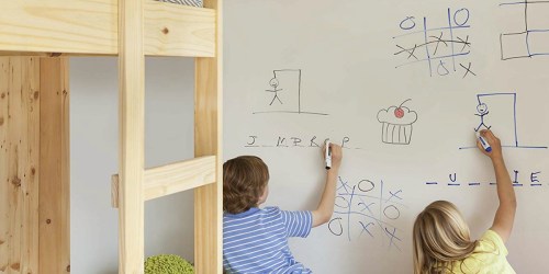 Forget a Whiteboard and Create a Dry Erase Wall Instead!