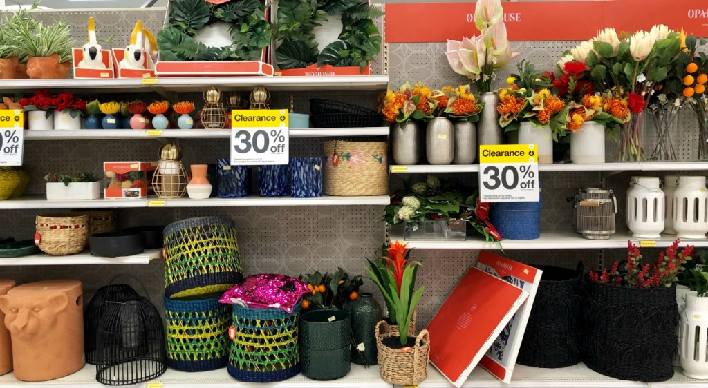 Home Decor clearance at Target
