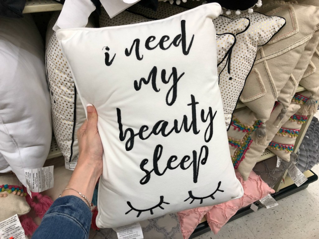 I Need My Beauty Sleep Pillow
