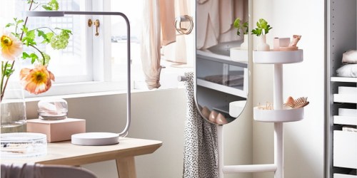 Short on Space? This Space-Saving IKEA Valet Stand with Mirror is Genius!