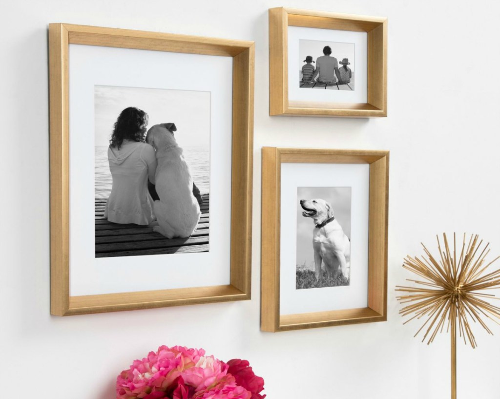 Kate & Laurel All Things Decor 11"x14" Calter Photo Frame (Set of 4)