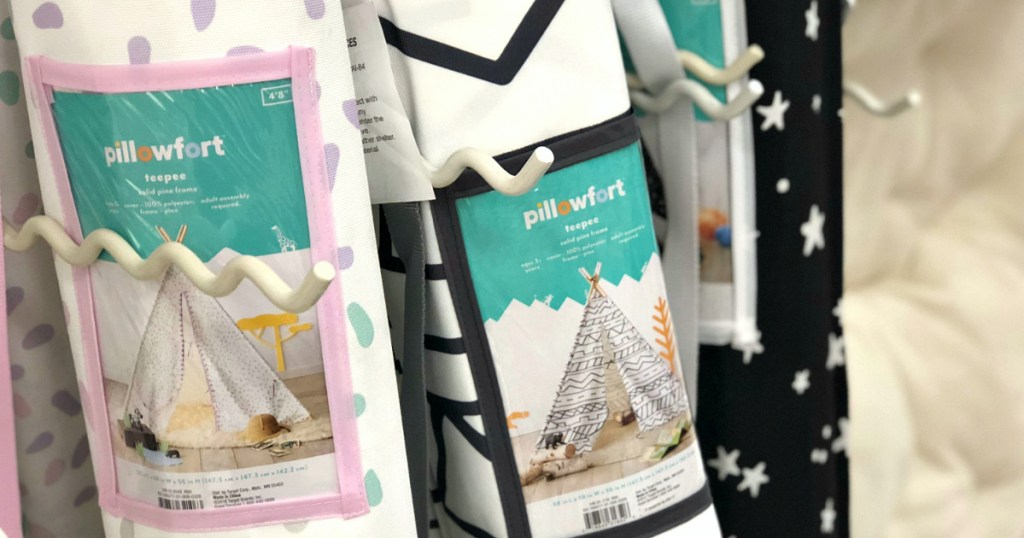 Pillowfort teepees at Target