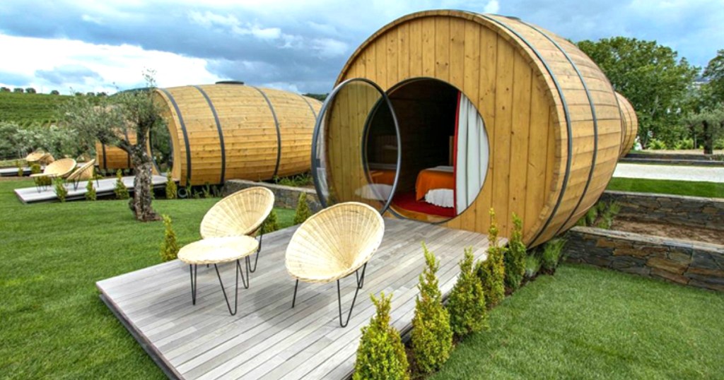 Wine Barrel Hotels in Portugal