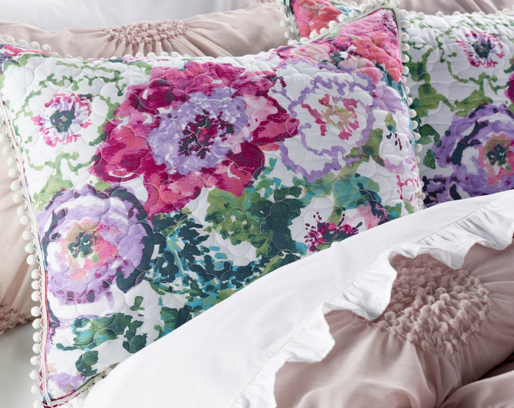 floral LC Lauren Conrad bedding