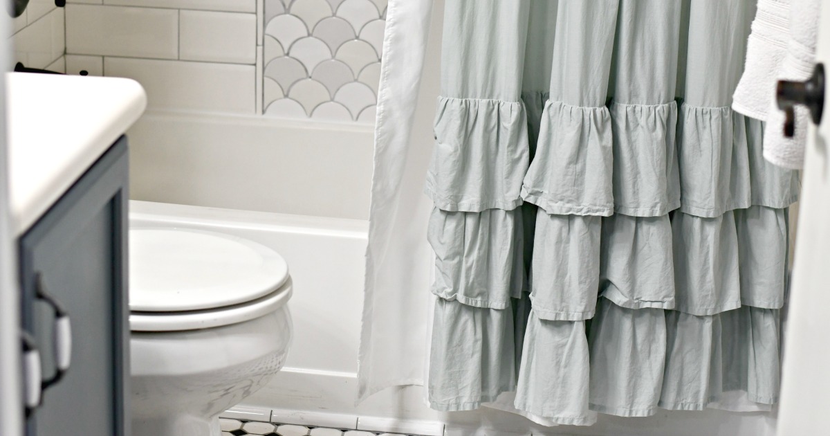 Clean Your Shower Curtain And Liner, How To Clean White Shower Curtain Liner