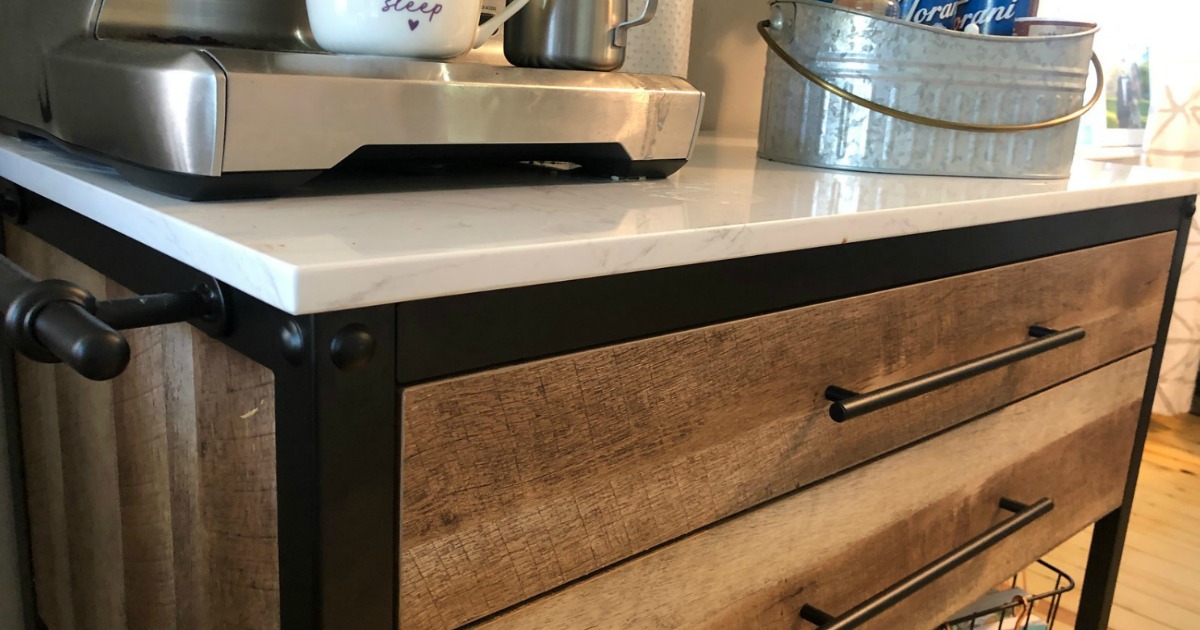 Functional Kitchen Islands From Target, Wood Top Kitchen Island Threshold