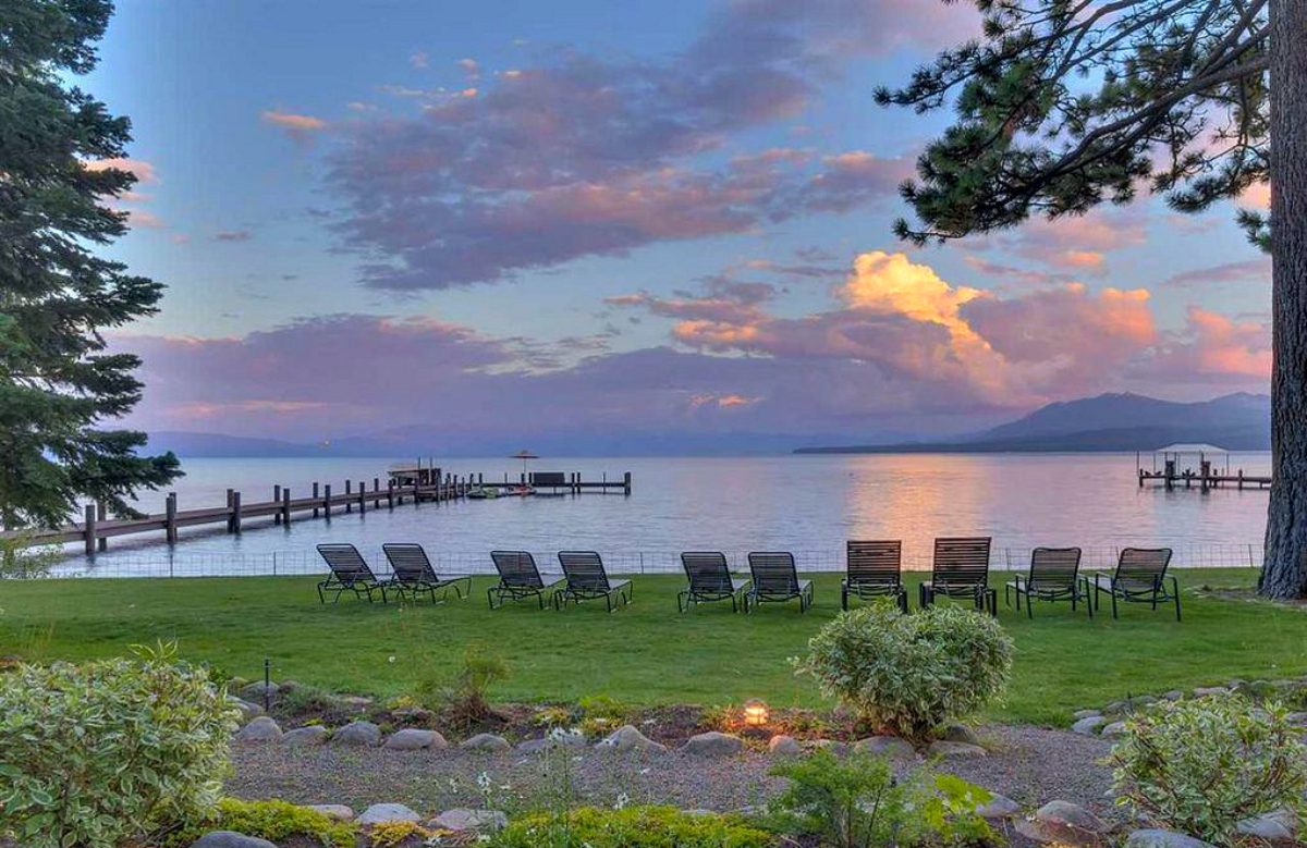 mark zuckerberg lake tahoe pier near his estate