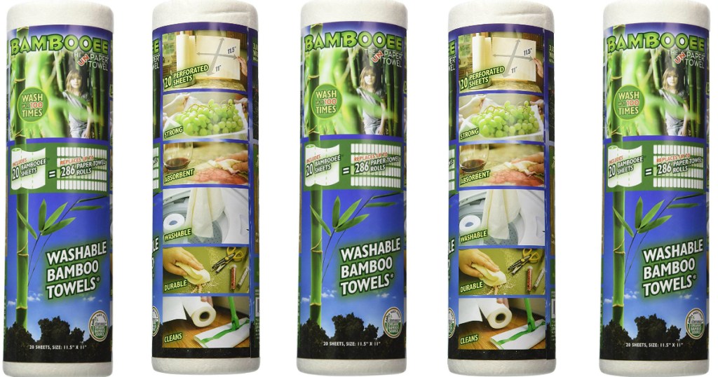 Bambooee washable paper towels
