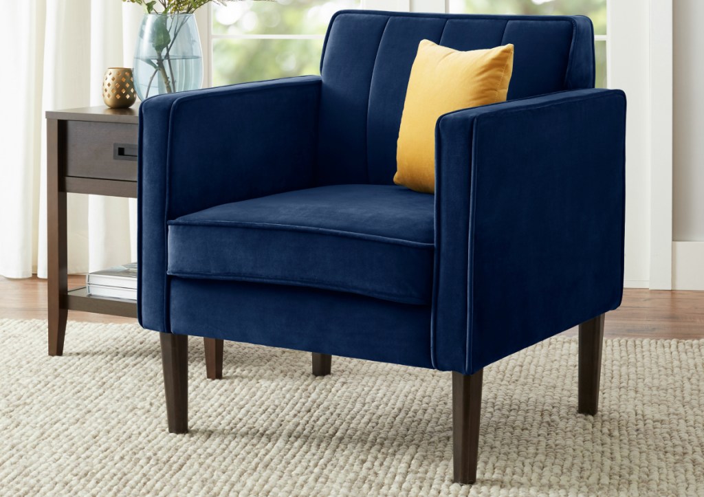 Better Homes & Gardens Marlowe Lounge Chair - Navy
