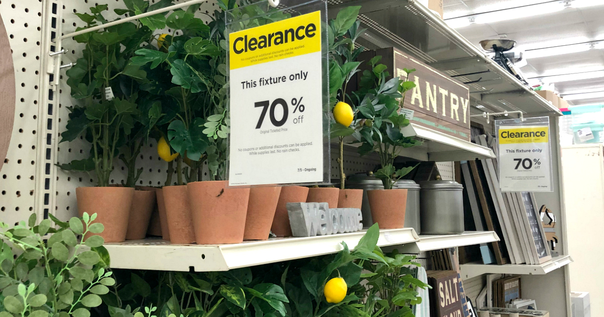 Shop the SemiAnnual Home Clearance Event at Michaels Hip2BeHome