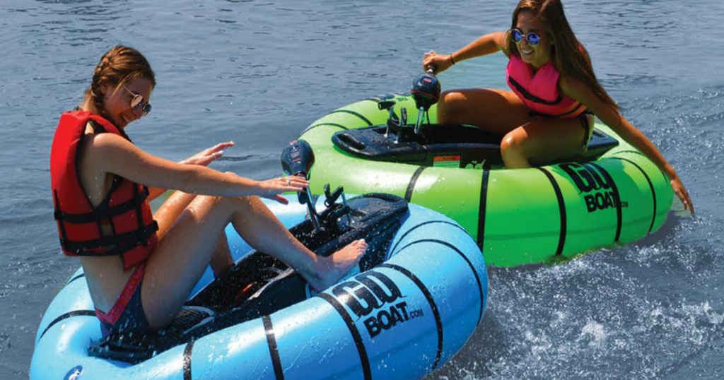 GoBoat Bumper Boat in water