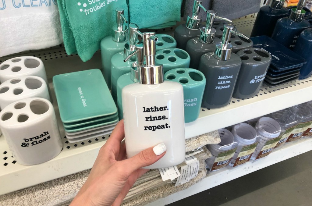 Lather. Rinse. Repeat. Soap Dispenser