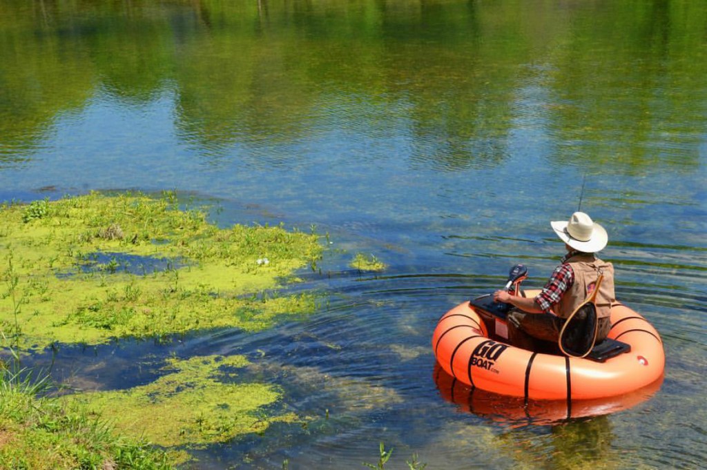 Man in Go Boat