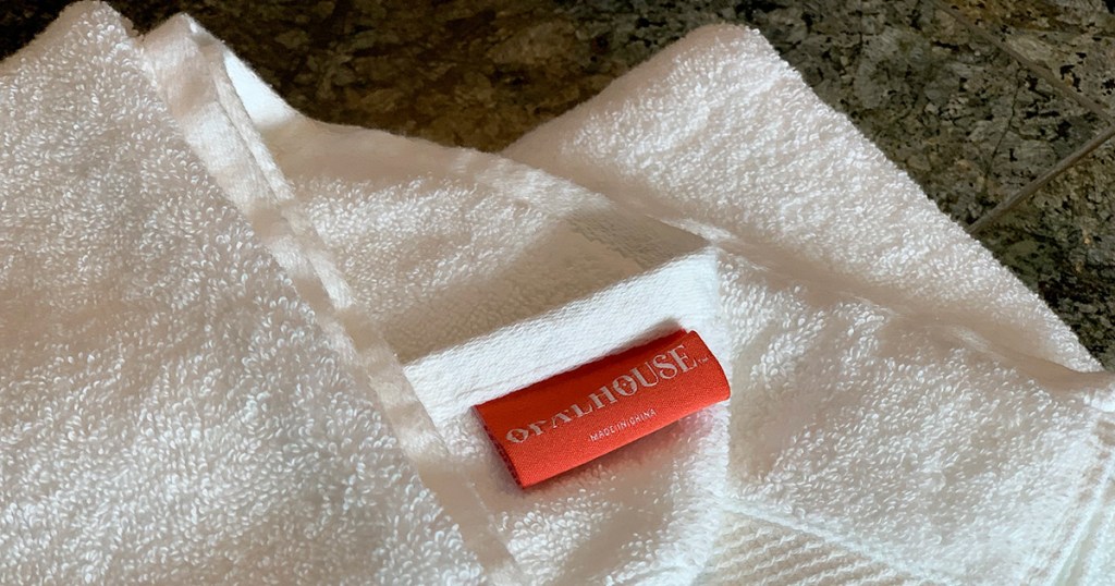 white Opalhouse towels