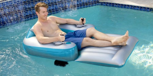 This Motorized Pool Float Allows You to Cruise Effortlessly in the Pool or Lake