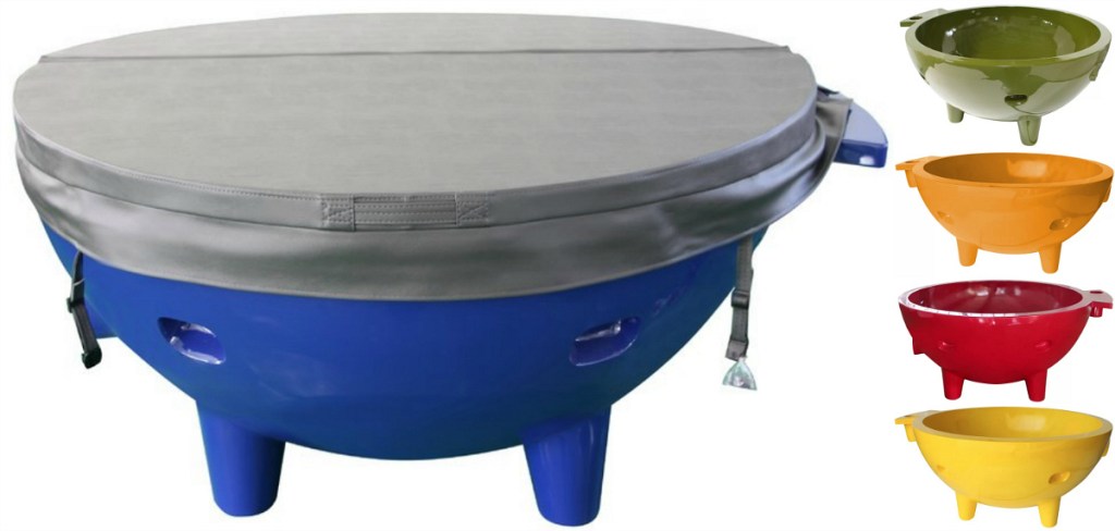 portable hot tub colors