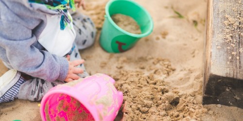 Over 50% Off HUGE 50-Pound Bags of Play Sand