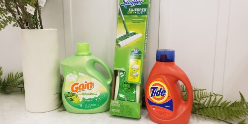 Over 50% Off Swiffer, Tide, & More After Target Gift Card (Just Use Your Phone)