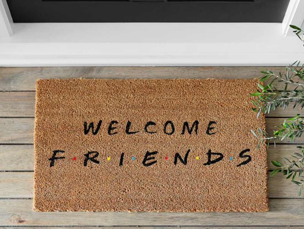 Welcome-Friends-Door-Mat