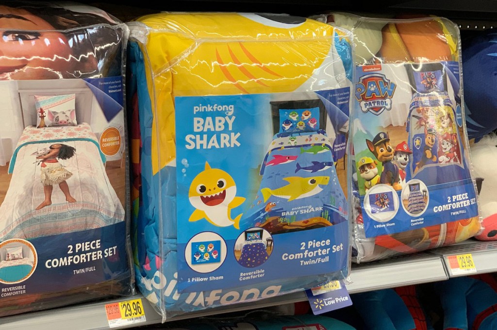 baby shark comforter