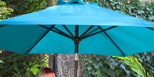 This Highly Rated 9-Foot Outdoor Patio Umbrella on Amazon is Just $41.39 Shipped