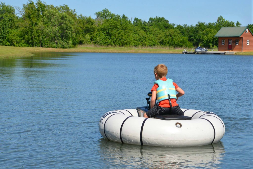 boy in white GoBoat