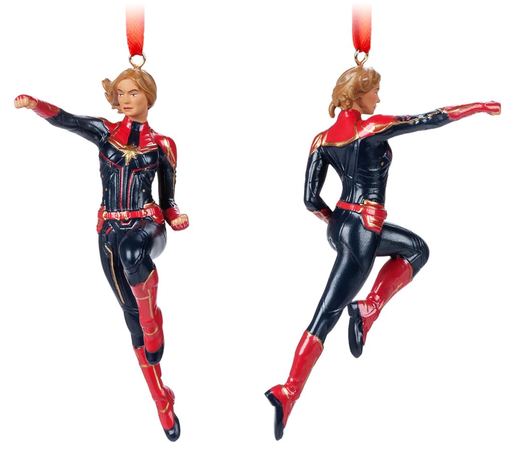 disney captain marvel ornament