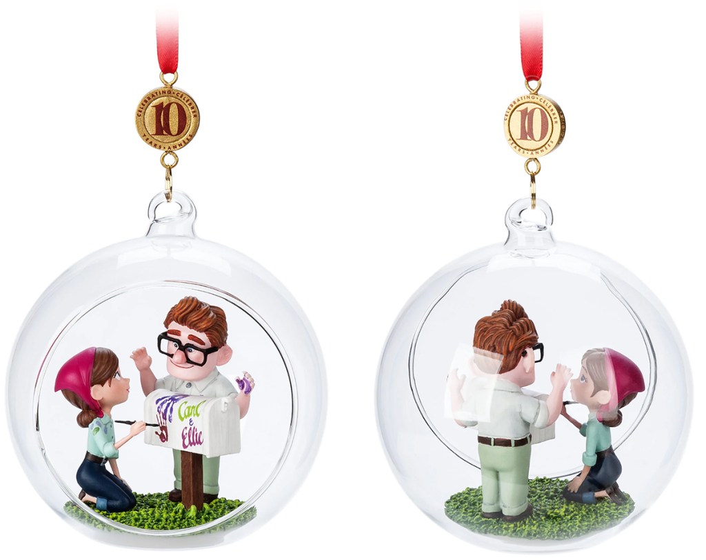 disney's up carl & ellie ornament