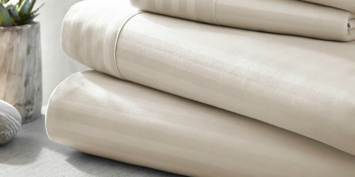 65% Off Embossed Sheet Sets From Linens & Hutch with Our Exclusive Promo Code