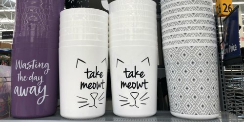 Change Out Your Boring Trash Can for These Fun $3.48 Bins at Walmart