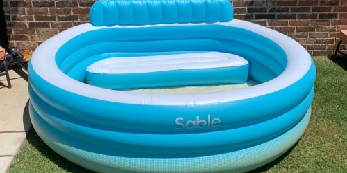This Large Inflatable Pool Can Fit the Family + It’s Thicker & More Durable Than Most