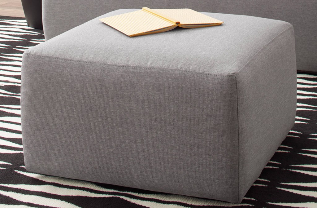 mainstays modular ottoman in living room