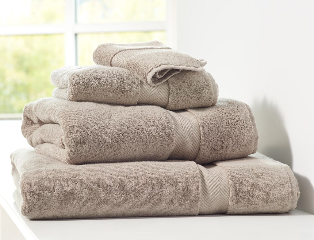stack of hydrocotton towels from nordstrom