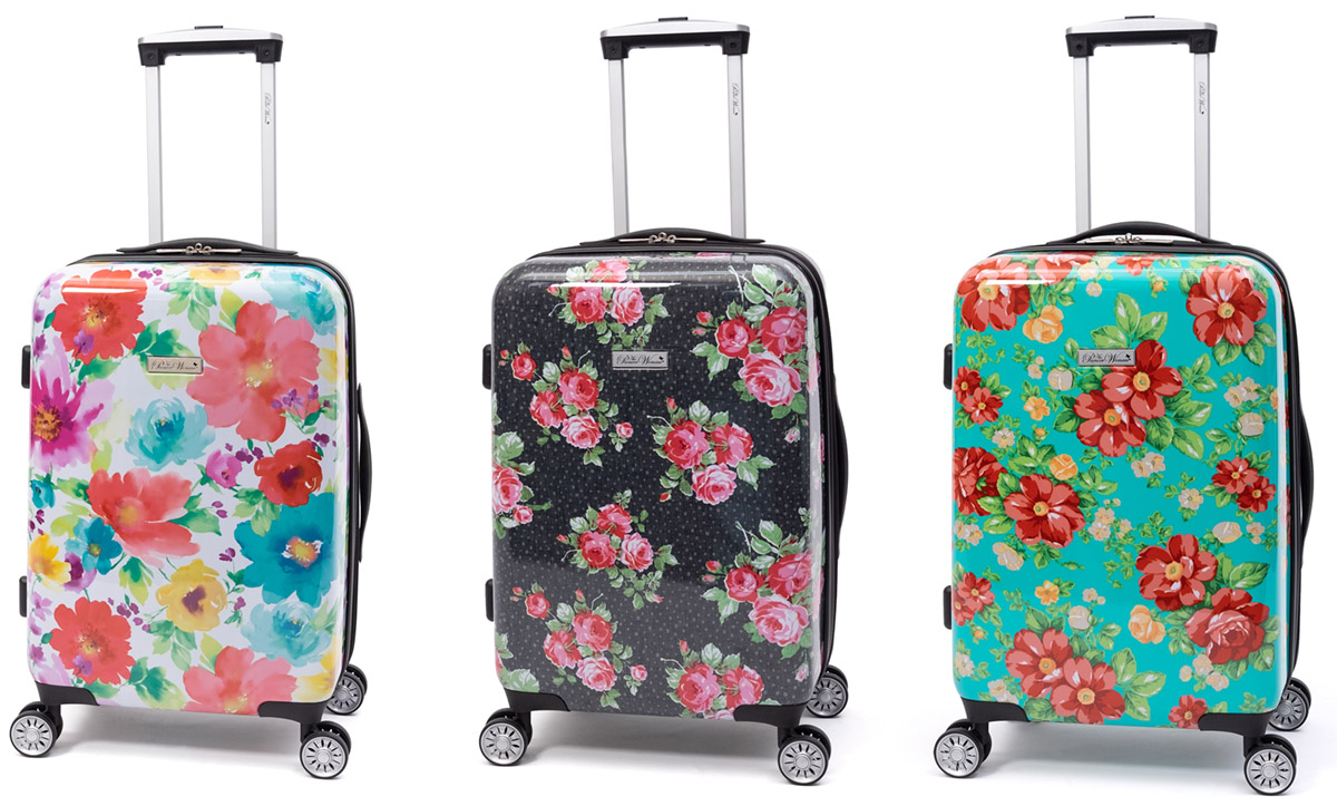 The pioneer woman luggage collection 