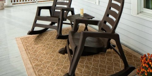 These Stackable AND Durable Rocking Chairs are on Sale for 50% Off