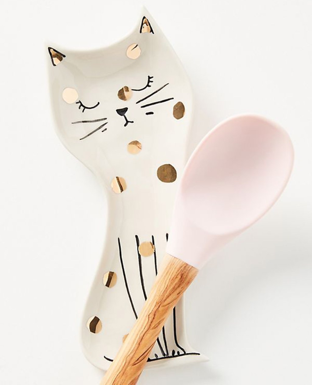 cat spoon rest