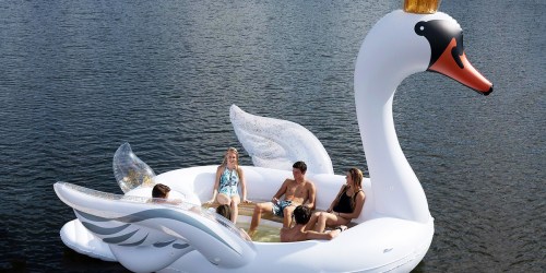 Grab 5 Friends & Relax On This GINORMOUS Float (PS – It’s On Sale For $100 Off!)