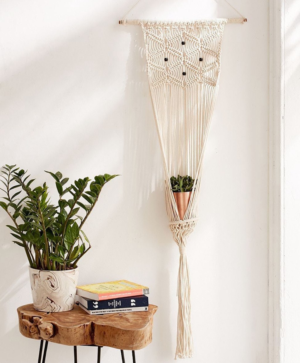 urban outfitters macrame planter