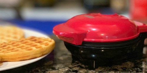 Breakfast in Under 3 Minutes? Yep! This Mini Waffle Maker is a Must-Have For Under $8