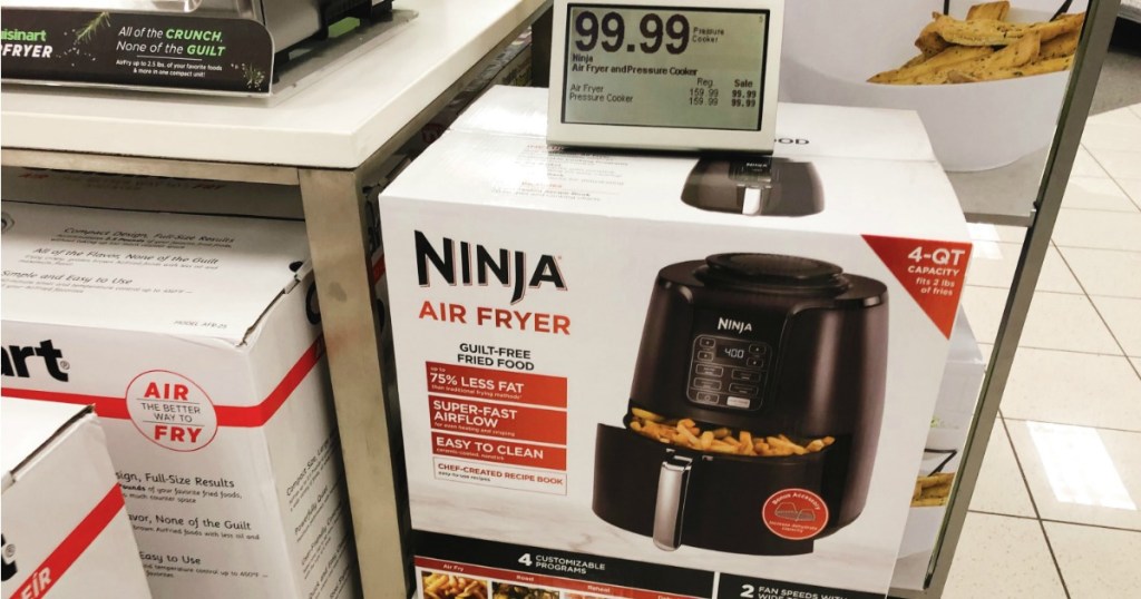 Ninja Air Fryer in box at Kohl's 