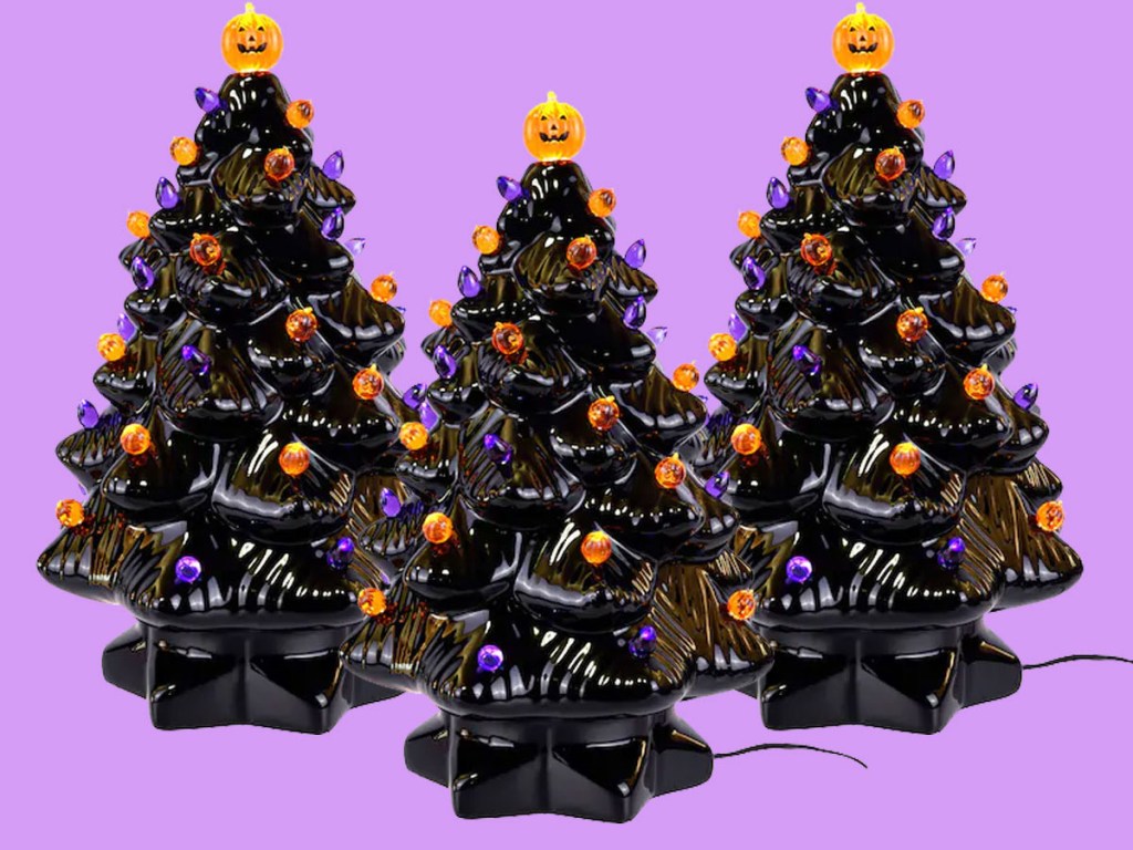 haunted halloween tree