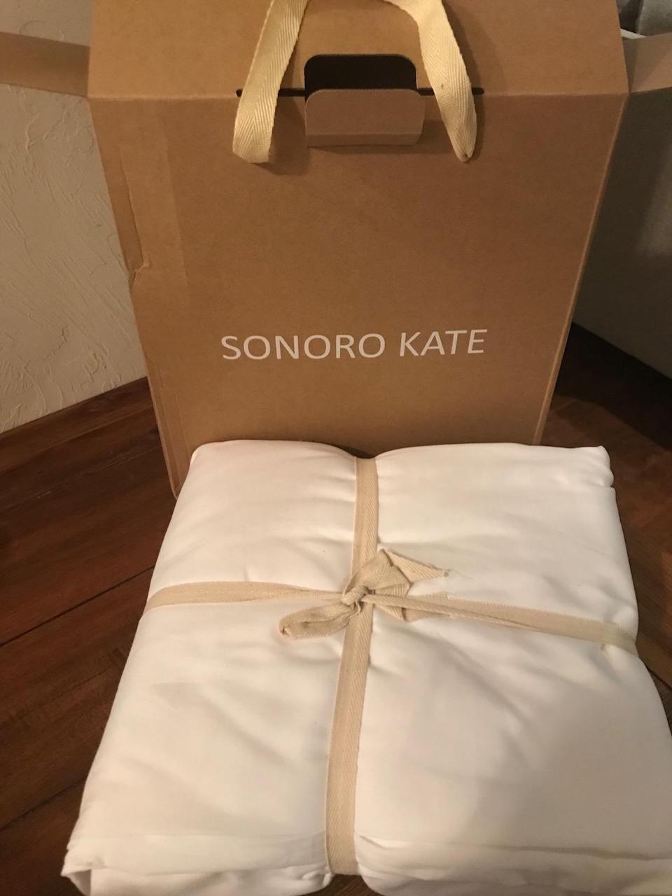 Sonoro Kate bed sheets 